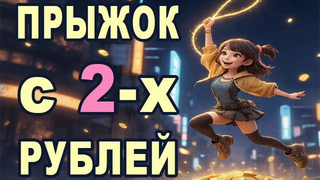 Прыжок с 2-х рублей - бот для заработка